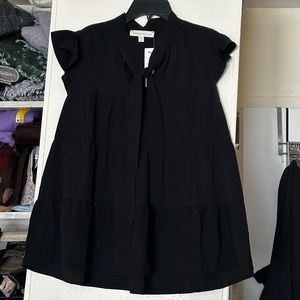 Monteau black blouse